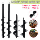 Garden Auger Spiral Drill Bit Attachment Bulb Plant Post Bedding Planting Auger Tool