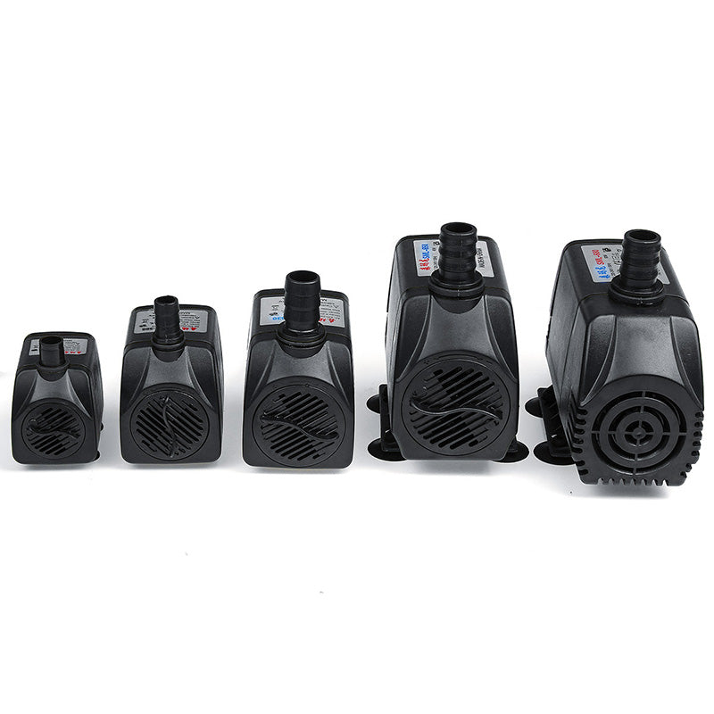 8W-70W Mini Submersible Water Pump Adjustable Flow Rate For Aquarium Fish Tank Pond Fountain