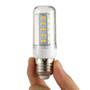 ZX E27 5W 36 SMD 5730 LED Light Pure White Warm White Cover Corn Bulb AC110V AC220V