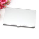 Creative Casual Business Card Case Stainless Steel Aluminum Holder Metal Box Cover Men Business Card Holder Metal Wallet