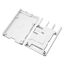 Ultra-thin Silver Aluminum Alloy CNC Case Portable Box Support GPIO Ribbon Cable For Raspberry Pi 3