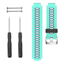Replacement 22mm Silicone Watch Strap With Pins and Tools For Garmin 220 Forerunner 620