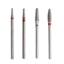 Carbide Cylinder Electric Nail Drill Bits File Cuticle Clean Burr Salon Polish Manicure Pedicure