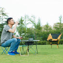 Outdoor Portable Folding Chair Aluminum Seat Stool Picnic BBQ Beach Chair Max Load 100kg