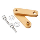 Aluminum Alloy Parallel Line Scribe Ruler Locator Ruler Block Gauge Woodworking Tool