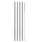 Reusable Straw Stainless Steel Straws Reusable Metal Drinking Straws with Cleaning Brushes Pouch