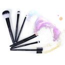 O.TWO.O 7Pcs Hot Red Makeup Brushes Set  Face Eye Makeup Brush Kit Soft Hair Multifunctional Cosmetic Brush