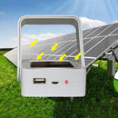 IPRee 6V 1W Solar Panel+2W COB Light 2 Modes USB Rechargeable Magnetic Lamp Emergency Lantern Outdoor Camping