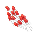 30pcs DIY Electronic Kit Set LED Round Water Light Production Kit for Skill Training Soldering Practice Parts