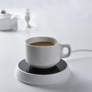 LyRay A09 Constant Temperature Cup Mat Base 18W Pl Heating Two Gear Touch Button Non-hot Shell Portable for Home Office Travel