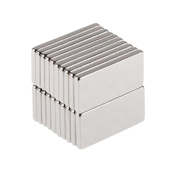 20pcs N50 20x10x2mm Neodymium Block Magnet Oblong Super Strong Rare Earth Magnets