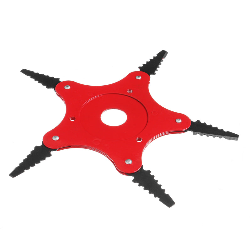 Upgrade 65Mn 5 Sawtooth Blade Trimmer Head with Teeth Saw Blade Cutter for Lawnmower