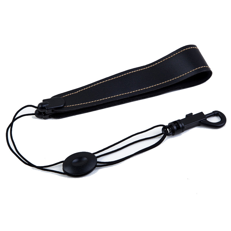 Zebra 1 Pcs Adjustable Saxophone Sax Leather Nylon Padded Neck Strap with Hook Clasp