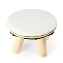 RANDOM DESIGN Soft Cushion Sitting Stool / Chair with Removable Cushion Cover
