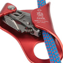 XINDA Aluminum Alloy  Climbing Mountaineer Hand Grasp Climbing Ascender Descender Rappelling Belay for 8-13mm Rope