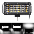 7" 40W 10-32V 40LED IP67 LED Work Light Bar Spot Flood Beams Combo For Off-road SUV Truck