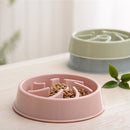 Pet Dog Cat Slow Eat Bowl Puppy Feeder Eat Bowl Health Diet Obesity Supplies