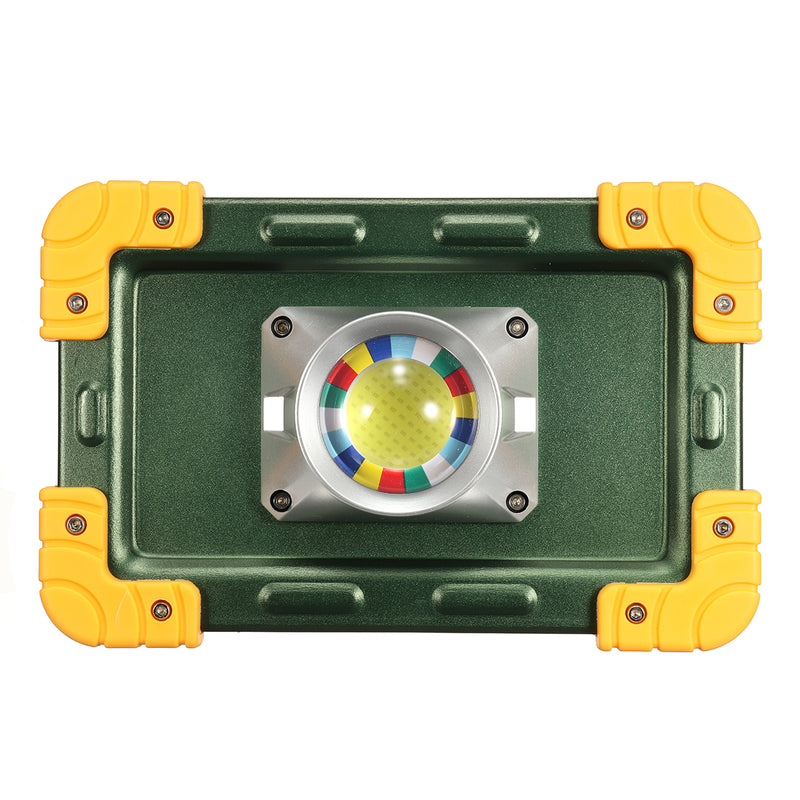 30W Portable Work Spot COB Light Rechargeable Aluminum Alloy Outdoor Camping Fishing Emergency Lamp