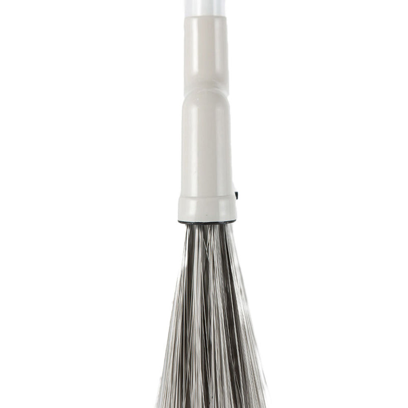 JIEZHI Broom & Foldable Dustpan Trash Sets Windproof Sweeper Desktop Mop Cleaning Brush