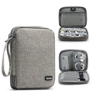 Boona 18*14cm Double-layer Digital Accessories Storage Bag USB Cable Charger Organizer Tablet Bag