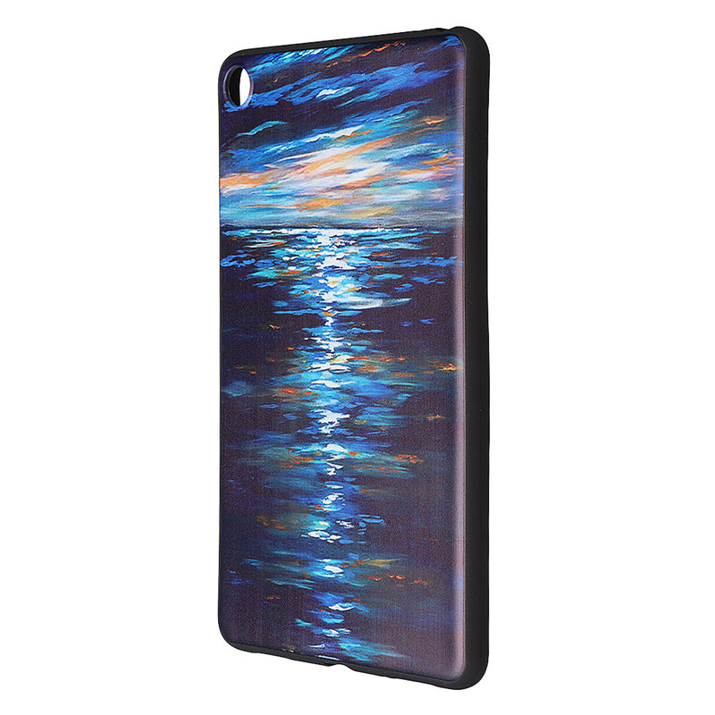 TPU Back Case Cover Tablet Case for XIAOMI Mipad 4 - Sunset Version