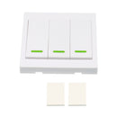5pcs 3CH Wireless Remote Transmitter Sticky RF TX Smart For Home Living Room Bedroom 433MHZ 86 Wall Panel Works With SONOFF RF/RFR3/Slampher/iFan03/4CHProR2/TX Series/433 RF Bridge