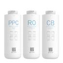 Xiaomi Water Purifier Filter Element PPC Cotton Composite/CB Postposition Position Activated Carbon/RO Reverse Osmosis Filter Element For MRB23/MRB33 Water Purifier