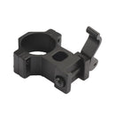 KC04 25.4/30mm Hunting Quick Release Scope Mount Adapter 20mm Rail Weaver Picatinny Flashlight