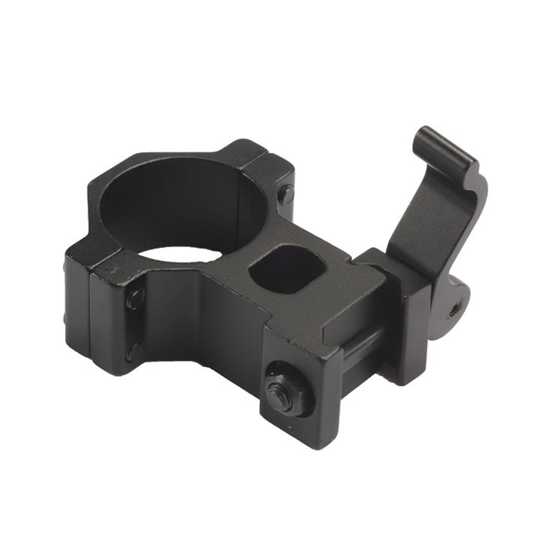 KC04 25.4/30mm Hunting Quick Release Scope Mount Adapter 20mm Rail Weaver Picatinny Flashlight