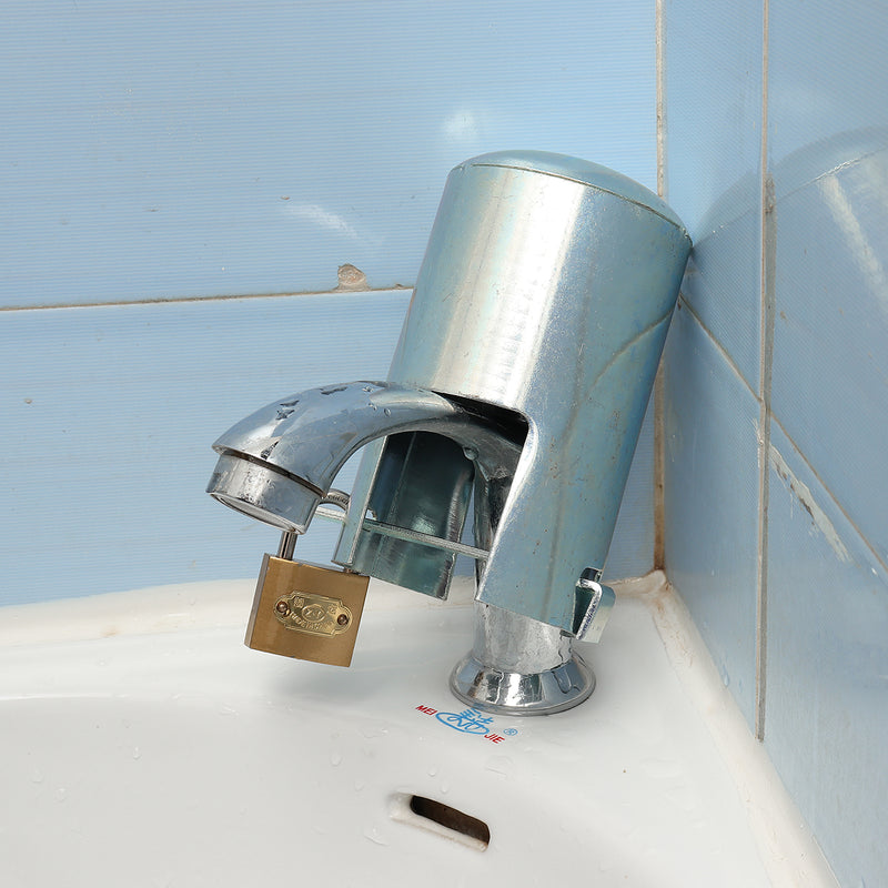 Lock Tap Protective Cover Outdoors Garden Against Theft Lock Faucet Tap Safe Lockable Protective