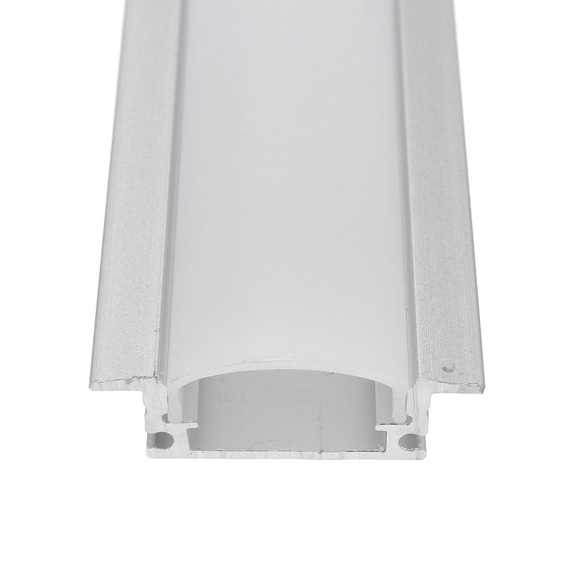 LUSTREON 45CM U/V/YW Style Aluminum Channel Holder For LED Rigid Strip Light Bar Cabinet Lamp