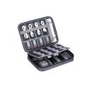 BUBM PBSM-B Double Layer Multifunction Digital Storage Bag USB Cable Bag Charger Earphone Organizer