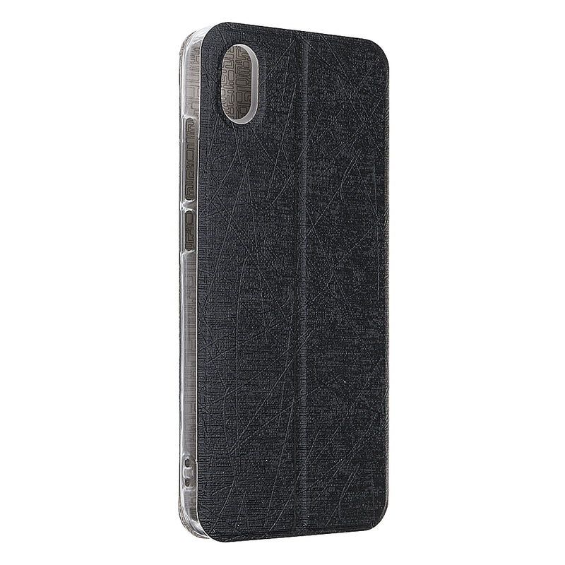 Bakeey Flip Shockproof Brushed Texture PU Leather Full Body Cover Protective Case for Xiaomi Redmi 7A