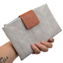 Universal Dual Zipper Pouch Large Capacity Foldable Accessory Management Collection Storage Bag