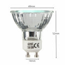 AC220-240V 20W 35W 50W GU10 Warm White Halogen Lamp Light Bulb For Home Bedroom Living Room