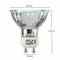 AC220-240V 20W 35W 50W GU10 Warm White Halogen Lamp Light Bulb For Home Bedroom Living Room