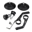 7/8inch Round Handlebar Rearview Mirrors Universal Motorcycle Handle Bar End Cafe Racer