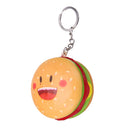 6PCS/Lot Squishy Pizza Chips Donuts Hotdog Hamburger Ice Cream Slow Rising Toy With Phone Pendant