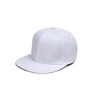NUZADA Cotton Baseball Cap Flat Brim Hat Hip-Hop Pure Color Men Women Adjustable Cycling Hat