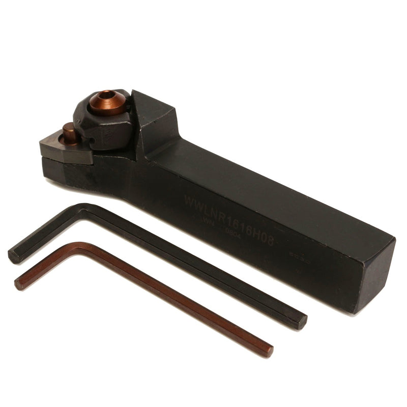 WWLNR1616H08 16x100mm Lathe Turning Tool Holder With 10pcs WNMG0804 Inserts