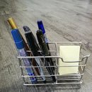 Honana BX Stainless Steel Toothbrush Holder Toothpaste Razor Stand Bathroom Organizer Mug Storage