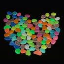 100pcs Luminous Stones Pebble Gardening Aquarium Landscaping Pebble Villa Decorations