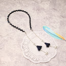 Elegant Hair Band Sweet Flower Pearl Pendant Fake Earrings Headbrand Hair Accessories for Women Girl