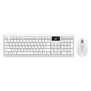 FD IK1600 2.4GHz Wireless Keyboard & Mouse Combo Set 104 Keys Silent Keyboard 1600DPI Mouse with USB Receiver for Computer Laptop PC