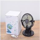 3 Speed USB/Battery Mini Fan Multi-purpose 360 Clip On Car Desk Table Laptop Cooling Fan