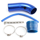 3inch 75mm Universal Short Racing High Flow Air Intake Kit Pipe + Filter + Clamp