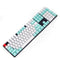 104 Key PBT OEM Profile Thick Side Printed Keycaps for Cherry MX Switches Keyboard