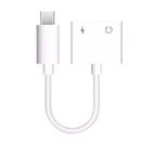 Bakeey 2 in 1 Type C to 3.5mm Headphone Audio Jack & Type C Charging Adapter Cable For Huawei P30 Pro Mate 30 Xiaomi Mi9 9Pro S10+ Note 10 5G