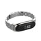 Mijobs Replacement Strap Metal Screwless Stainless Steel Wristband for Mi Band 3