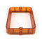 147.5 * 96mm Transparent Orange DLP Plastic Slot Material Rack Resin Vat With 5pcs FEP Film For DLP SLA 3D Printer Compatible 5.5 inch